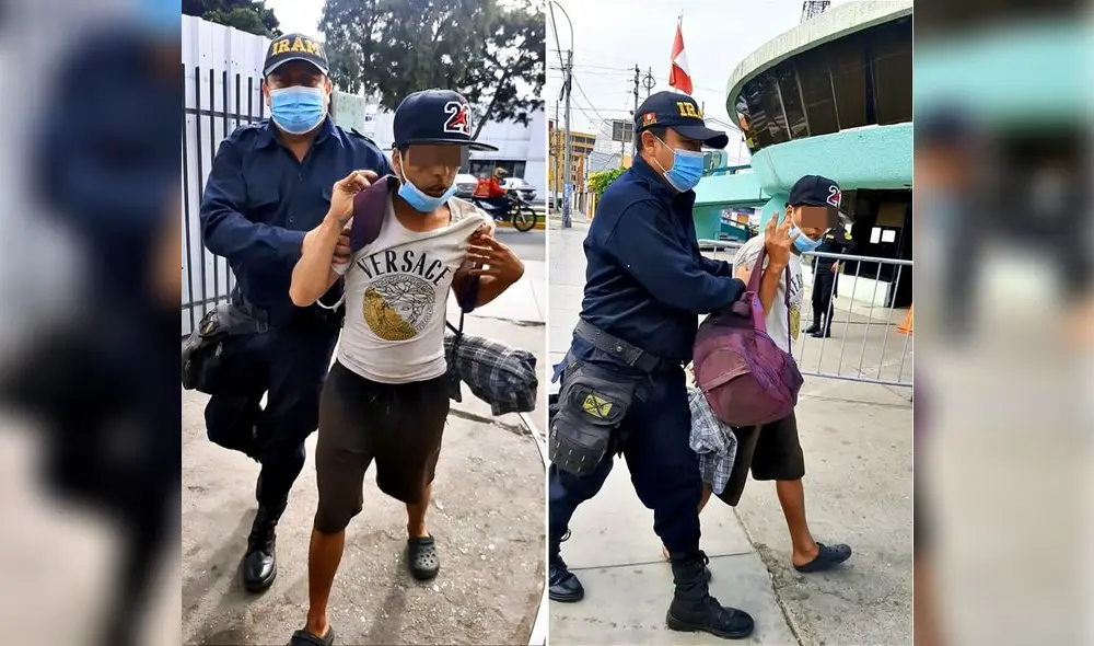 Sujeto fue atrapado cerca a chifa pollería China Fu. Foto: MPT Sujeto fue atrapado cerca a chifa pollería China Fu. Foto: MPT