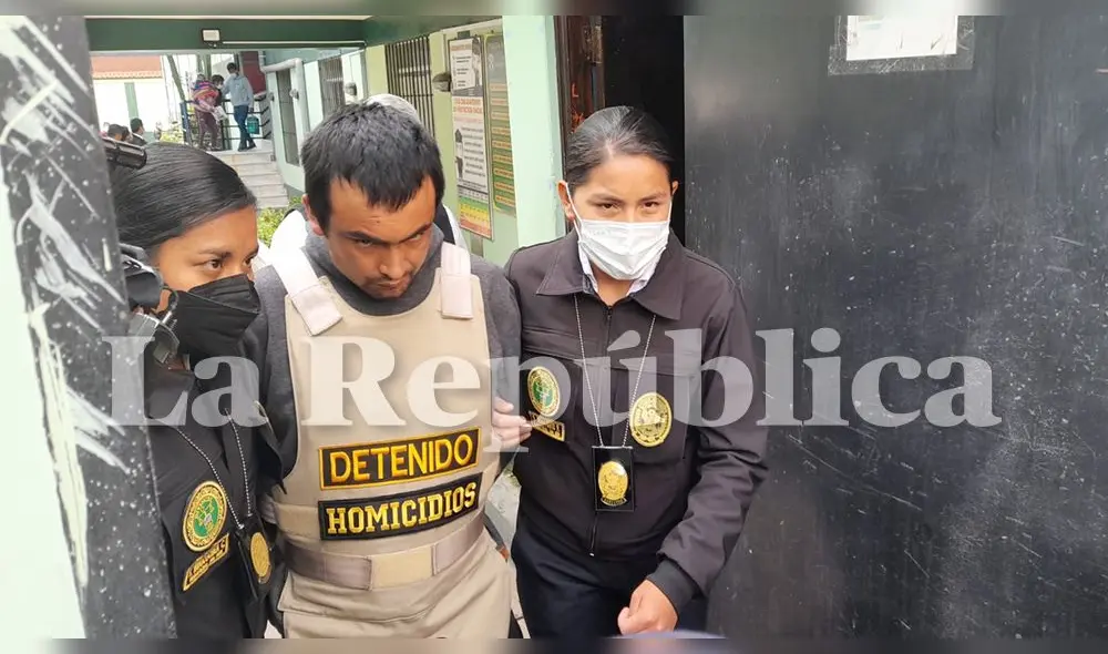 Cusco. Waldir Serrano Huamán se encuentra detenido luego de confesar su crimen. Foto: La República/Luis Álvarez