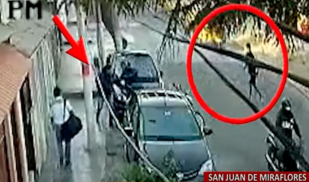 Cámaras captaron el asalto. Vecinos esperan mayor resguardo policial. Video: Panamericana Cámaras captaron el asalto. Vecinos esperan mayor resguardo policial. Video: Panamericana