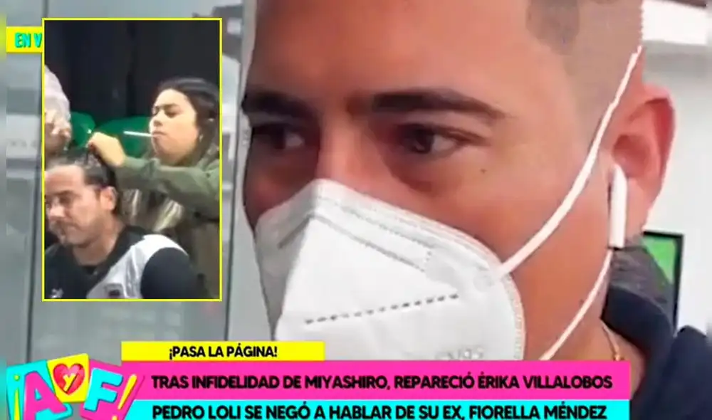 Óscar del Portal y Fiorella Méndez fueron vinculados sentimentalmente. Foto: captura Willax TV Óscar del Portal y Fiorella Méndez fueron vinculados sentimentalmente. Foto: captura Willax TV