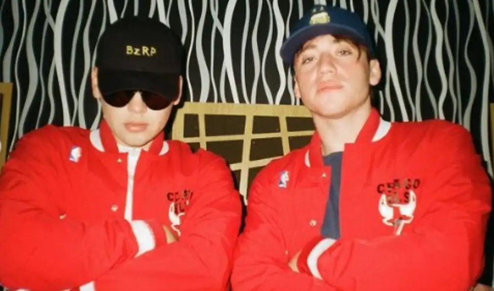 Paulo Londra es hincha de los Chicago Bulls. Foto: Instagram/Bizarrap