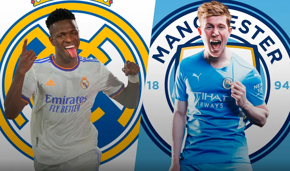 Real Madrid y Manchester City se vuelven a enfrentar en Champions League tras 2 años. Foto: composición GLR Real Madrid y Manchester City se vuelven a enfrentar en Champions League tras 2 años. Foto: composición GLR