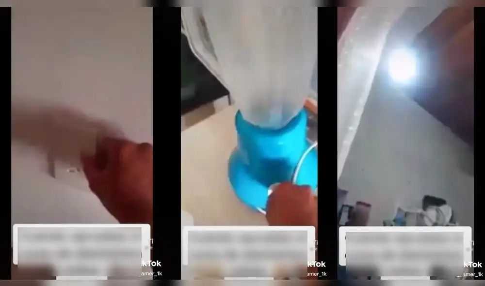 El chico se equivocó en la instalación del interruptor y el tomacorriente. Foto: captura de TikTok El chico se equivocó en la instalación del interruptor y el tomacorriente. Foto: captura de TikTok
