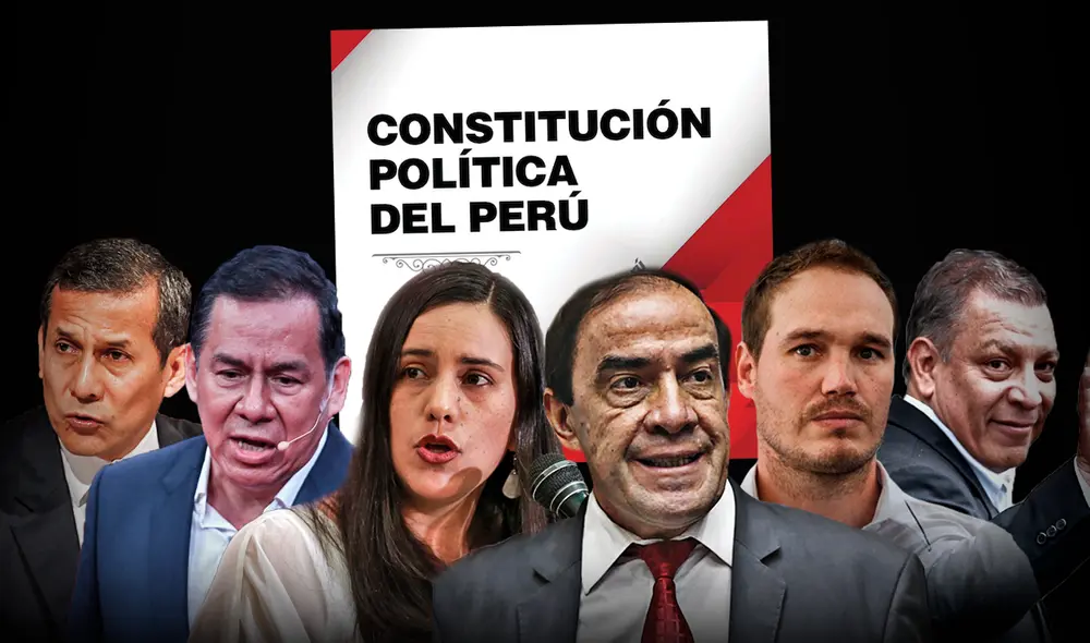 Estos excandidatos presidenciales estuvieron a favor de cambiar la Constitución de 1993. Foto: composición Fabrizio Oviedo/La República