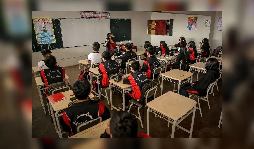 En primero de primaria y quinto de secundaria se realizan planes pilotos (FOTO: John Reyes).