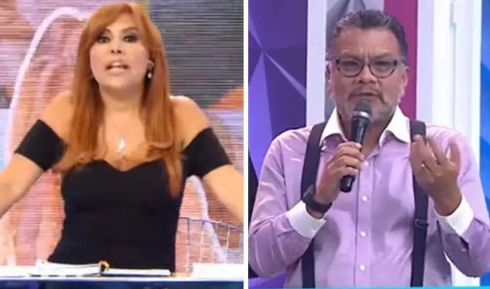 Magaly Medina y Tomás Angulo criticaron en su momento a Melissa Paredes. Foto: captura ATV/América TV