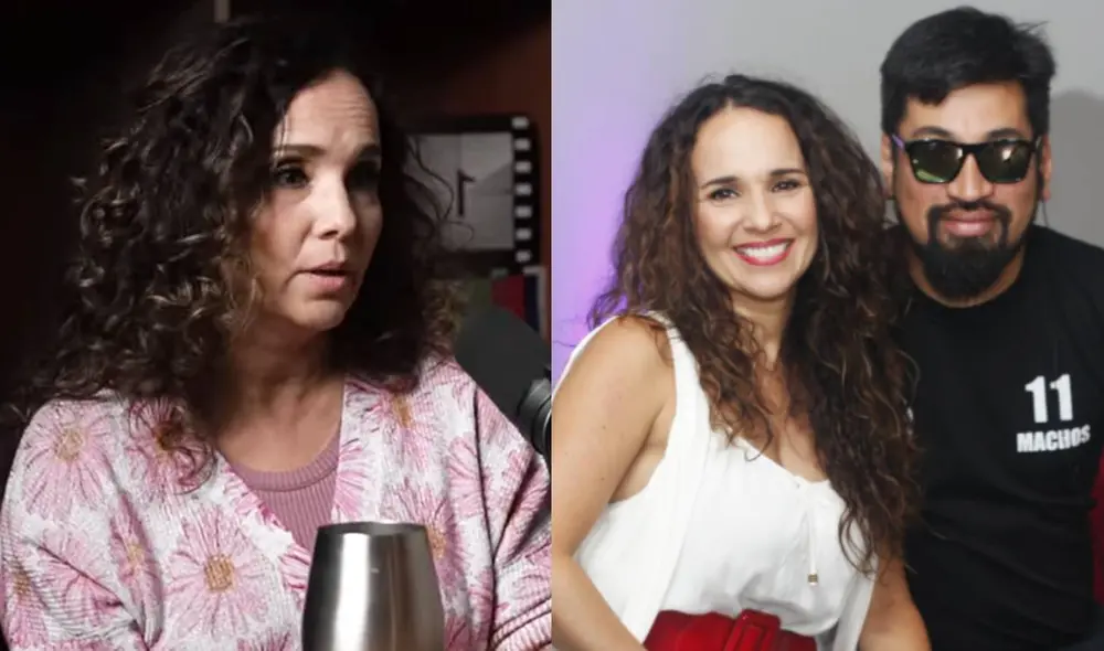 Érika Villalobos y Aldo Miyashiro estuvieron casados durante 17 años. Foto: composición/ captura de YouTube/ La República