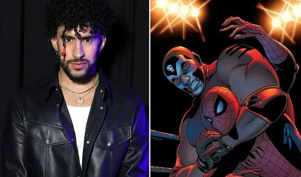 Bad Bunny será ahora un héroe de Marvel en la nueva película producida por Sony. Foto: Sony/Marvel