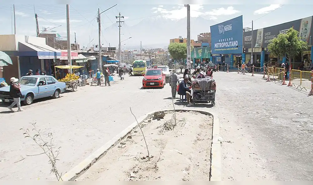 Frente a mercado. Hecho de sangre fue en la madrugada. Foto: La República