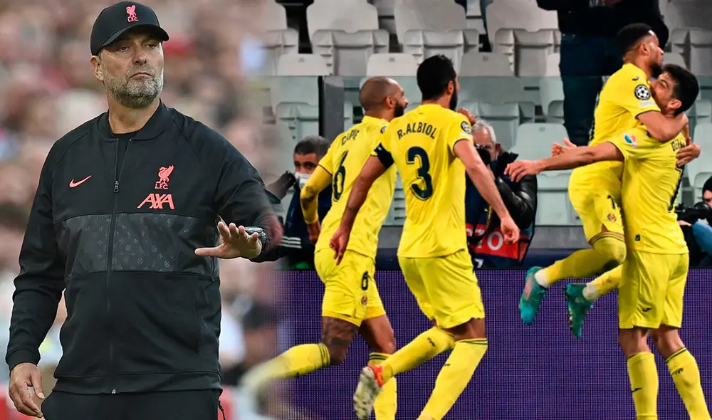 Liverpool vs. Villarreal se enfrentan en Anfield en la ida de la semifinal de la Champions League. Foto: composición/AFP
