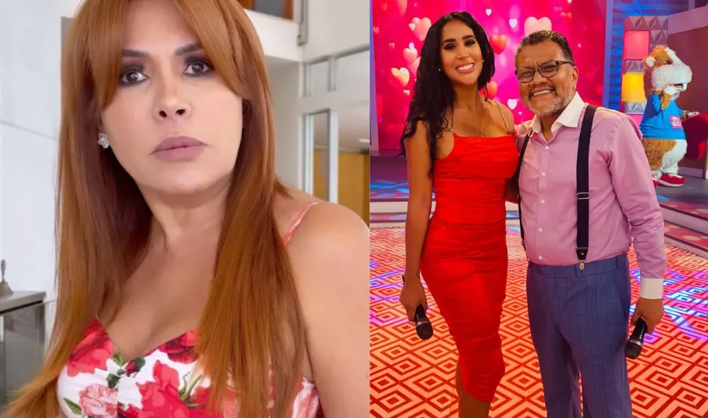 Magaly Medina no pudo creer que Tomás Ángulo le pidió disculpas a Melissa Paredes. Foto: Magaly Medina/Instagram, Tomás Ángulo/Instagram Magaly Medina no pudo creer que Tomás Ángulo le pidió disculpas a Melissa Paredes. Foto: Magaly Medina/Instagram, Tomás Ángulo/Instagram