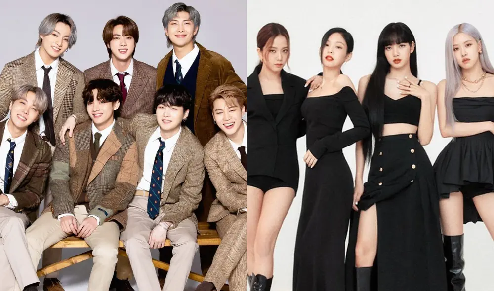 El septeto BTS tiene fijado su regreso para junio. ¿Qué dice k-media del comeback de BLACKPINK? Foto: composición Hybe/YG