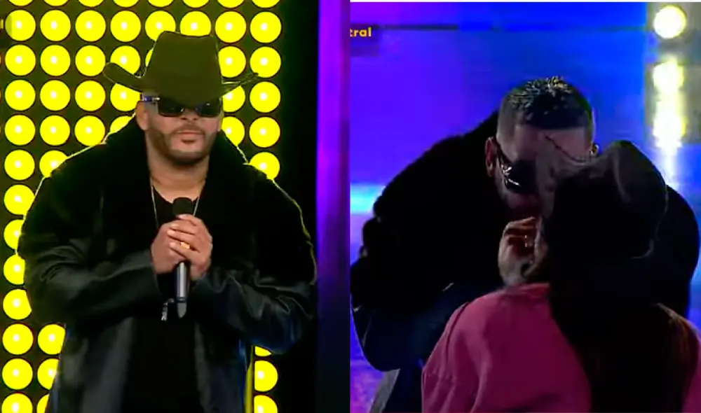 Katia Palma y 'RKM' sorprendieron a los conductores de "Yo soy". Foto: captura Latina TV.