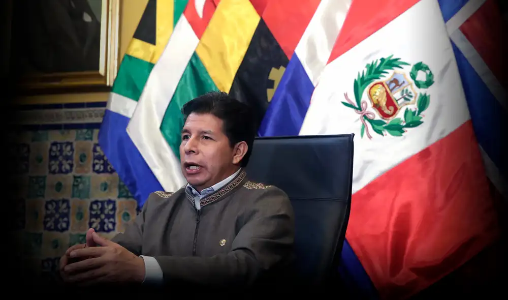 El presidente dio la bienvenida a los embajadores y aseguró que el perú era un destino seguro para realizar inversiones. Foto: Presidencia.