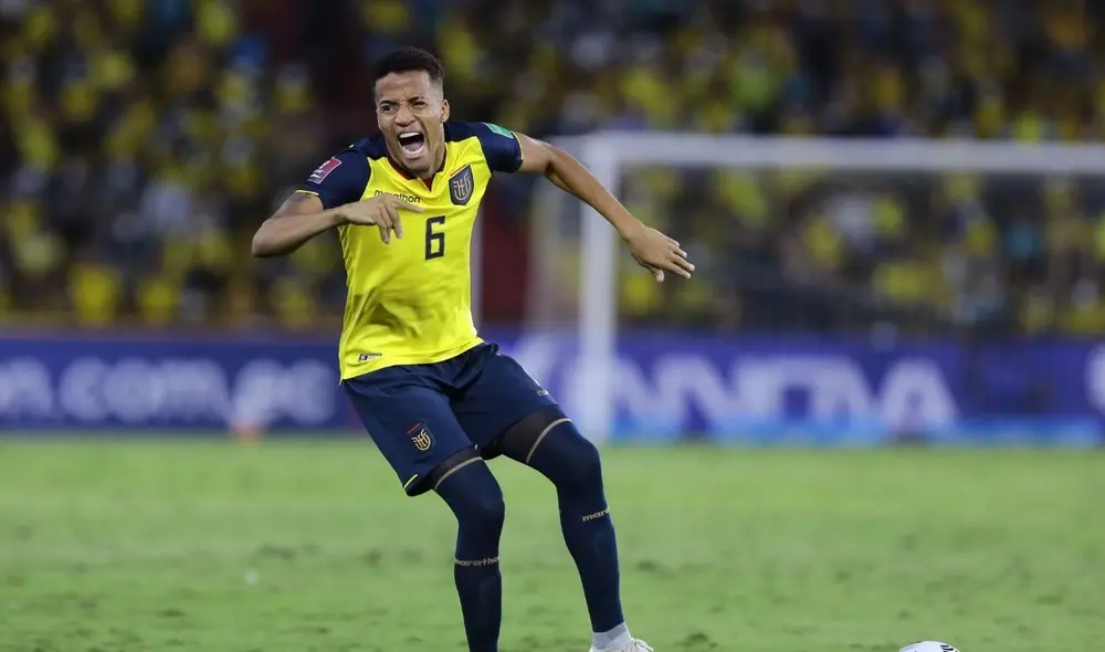Byron Castillo jugó ante Argentina en la última fecha. Foto: Conmebol.