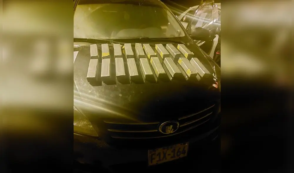 Al momento del registro se encontró la droga. Foto: Fiscalía Al momento del registro se encontró la droga. Foto: Fiscalía