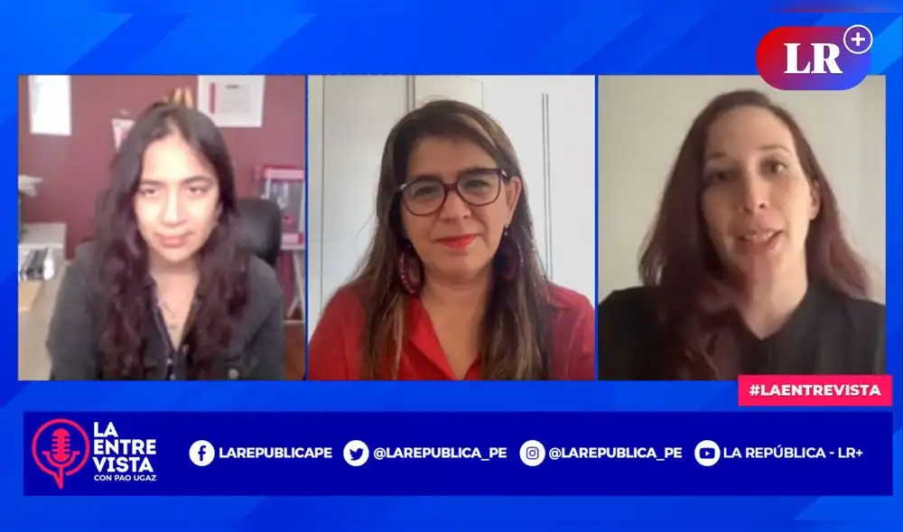 María Fernanda Gonzales, dramaturga, y Patricia Biffi, directora de teatro. Foto: captura/LR+ María Fernanda Gonzales, dramaturga, y Patricia Biffi, directora de teatro. Foto: captura/LR+