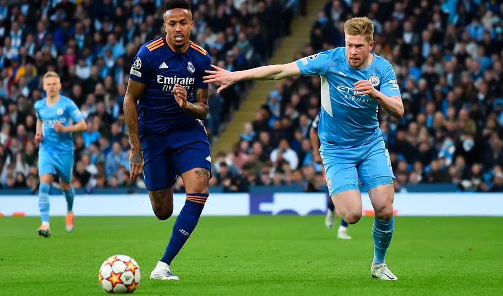 Manchester City y Real Madrid abren esta ronda de semifinales de la Champions League. Foto: EFE