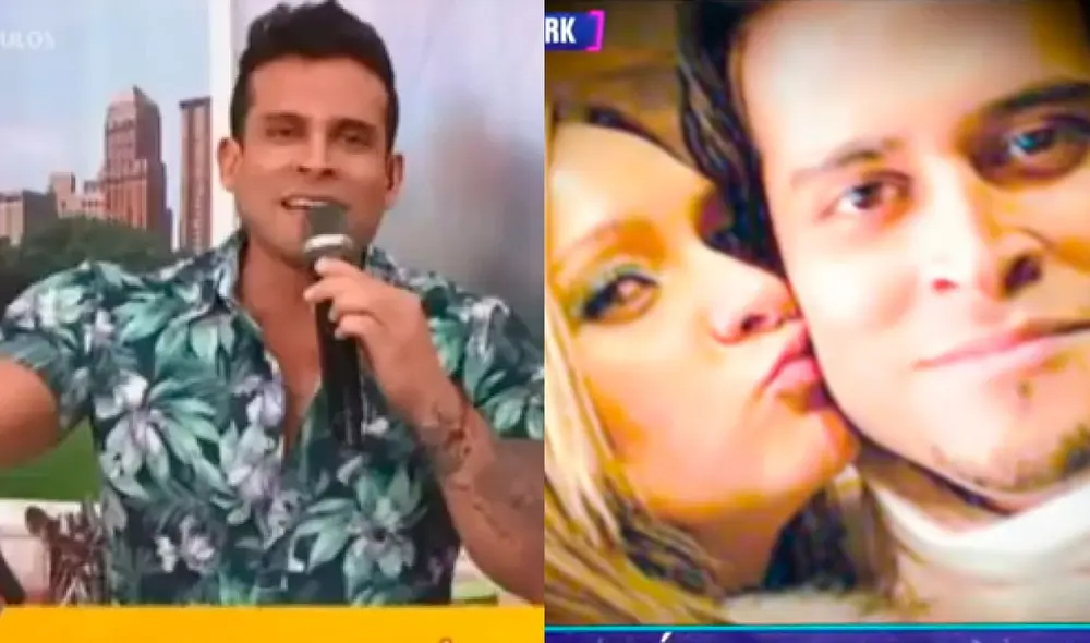 Christian Domínguez hizo reveló la noticia a sus compañeros de "América hoy". Foto: composición captura América TV, YouTube. Christian Domínguez hizo reveló la noticia a sus compañeros de "América hoy". Foto: composición captura América TV, YouTube.