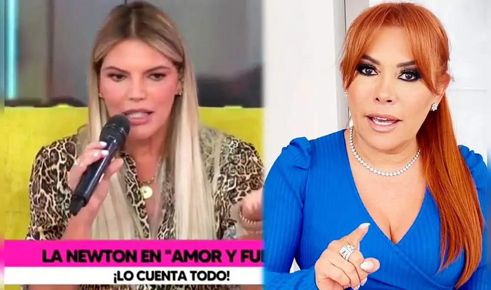 Jesicca Newton habló de Magaly Medina. Foto: captura de Willax TV/Instagram Jesicca Newton habló de Magaly Medina. Foto: captura de Willax TV/Instagram