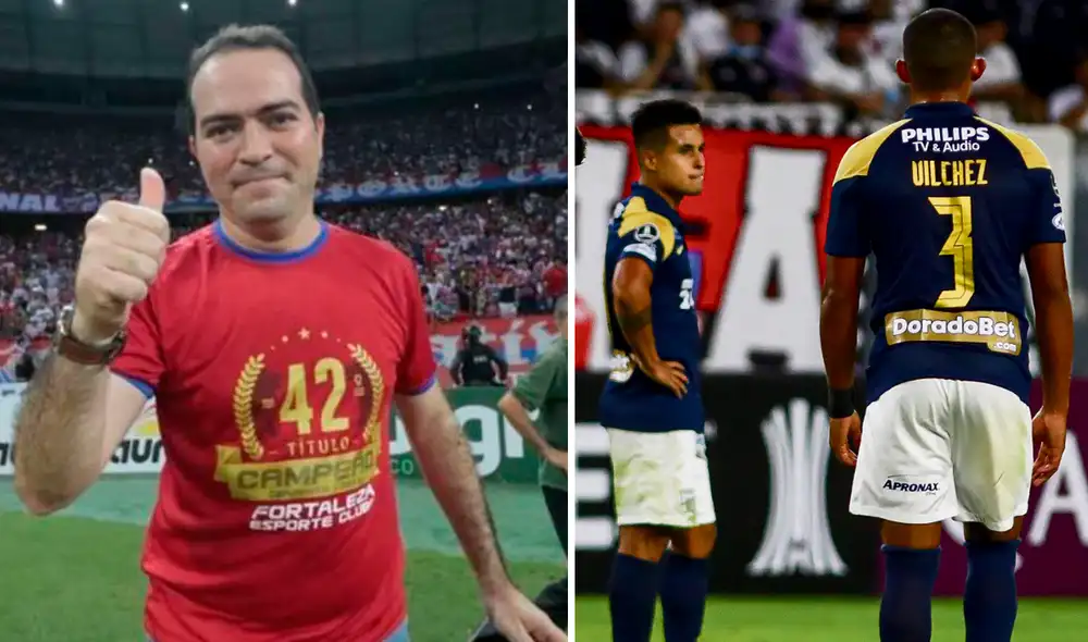 Marcelo Paz sostuvo que su Fortaleza "no tiene la obligación de ganar" ante Alianza Lima. Foto: composición Fortaleza/EFE Marcelo Paz sostuvo que su Fortaleza "no tiene la obligación de ganar" ante Alianza Lima. Foto: composición Fortaleza/EFE