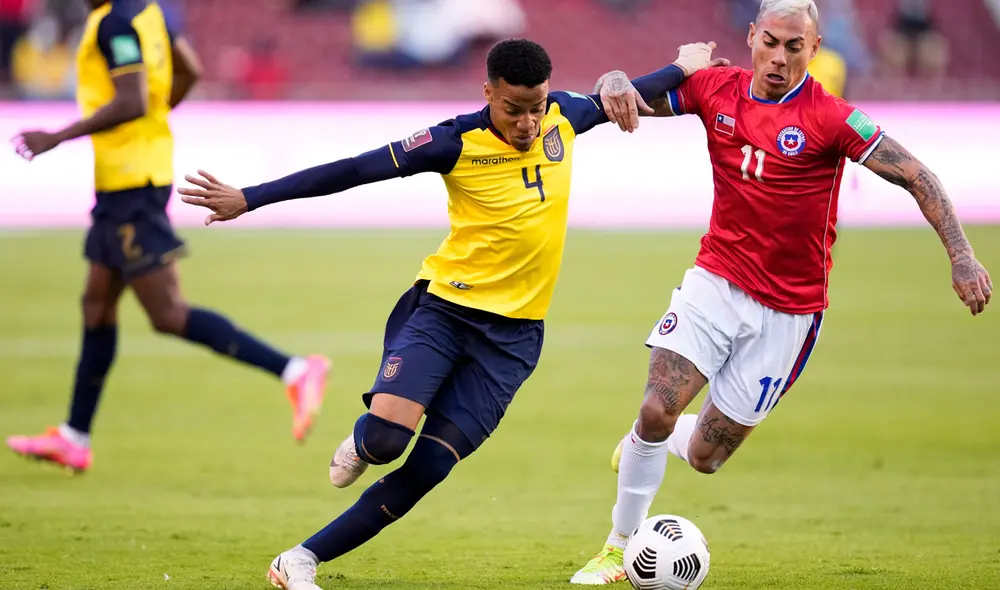 Castillo jugó seis partidos por las eliminatorias. Foto: Conmebol