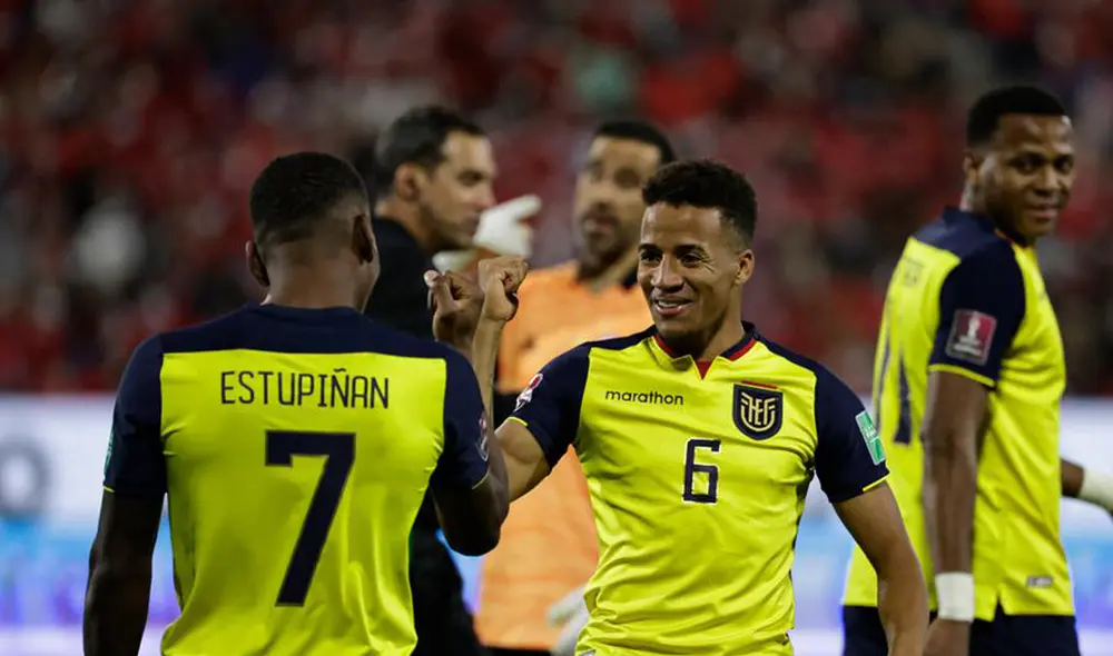 Ecuador disputará el Grupo A del Mundial Qatar 2022. Foto: AFP