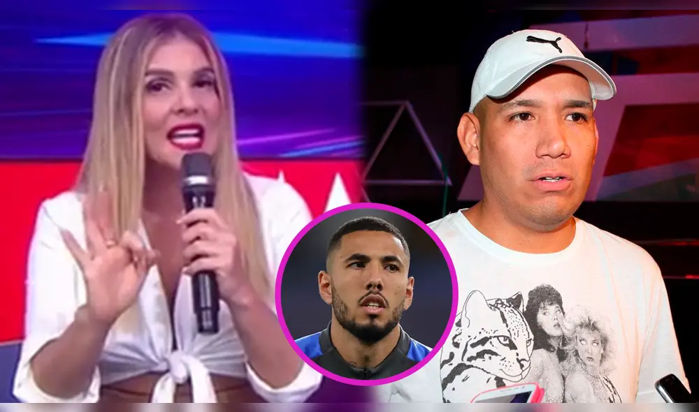 Tepha Loza espera que Peter Fajardo pueda conceder la petición de Sergio Peña. Foto: composición/captura América TV/Instagram