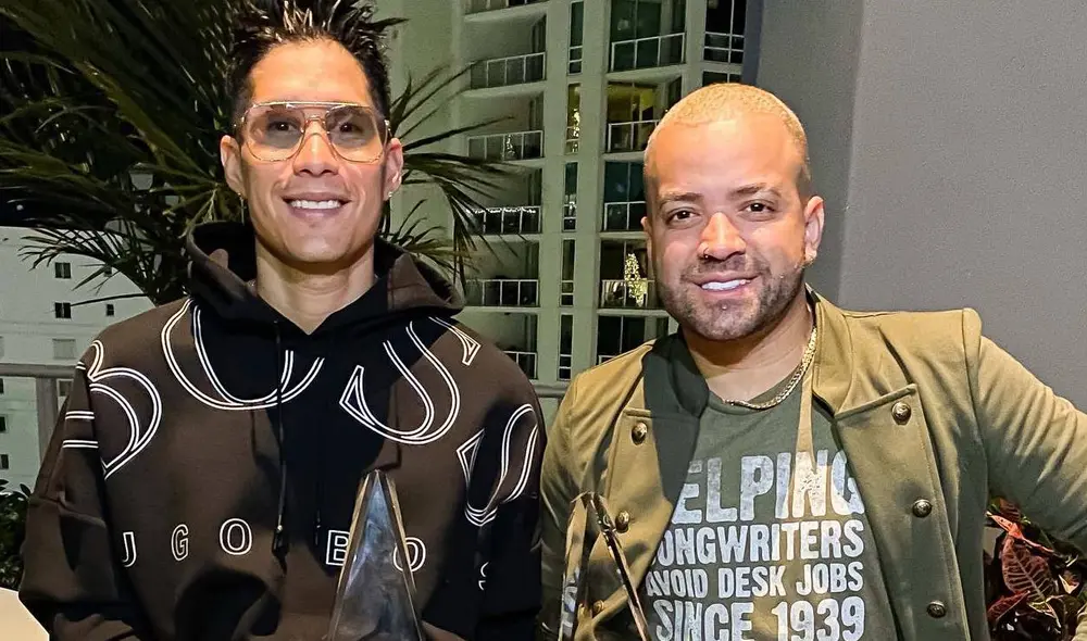 Chyno Miranda y Nacho han fortalecido su amistad con el paso de los años. Foto: Chyno Miranda/Facebook