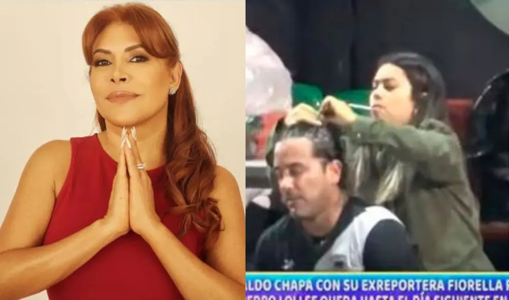 Magaly Medina sorprende con nueva revelación detrás del ampay de Óscar del Portal y Fiorella Méndez. Foto: composición LR/ captura de ATV