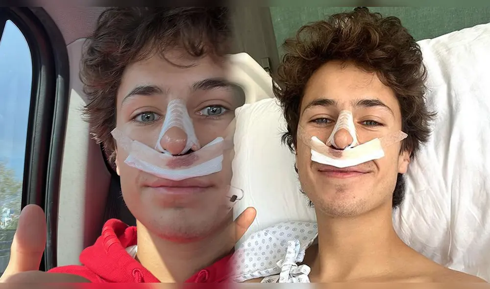 Juanpa Zurita se viene recuperando con el cuidado y apoyo de su familia. Foto: composición/Instagram