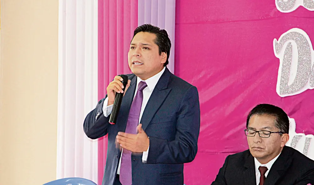 Director. Eduardo Bendezú era director regional de Transportes y Comunicaciones de Junín. Foto: difusión