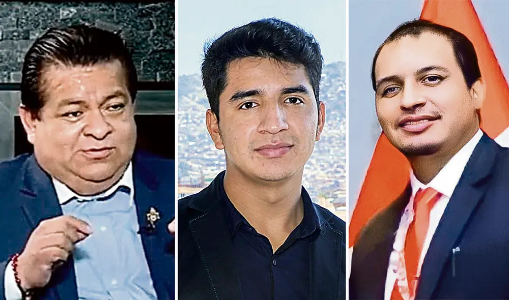 Bruno Pacheco, Gian Marco Castillo y Fray Vásquez. Foto: composición LR Bruno Pacheco, Gian Marco Castillo y Fray Vásquez. Foto: composición LR