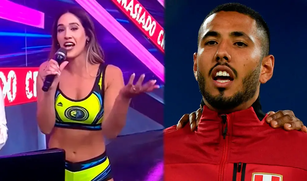 Tepha Loza y Sergio Peña son la nueva pareja de la farándula peruana. Foto: captura América TV / GLR