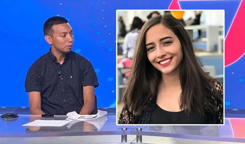 Juan David Cuéllar se presentó en el noticiero INFO7 para brindar detalles de su versión de la historia. Foto: captura de INFO7 / @debanhi.escobar / Instagram Juan David Cuéllar se presentó en el noticiero INFO7 para brindar detalles de su versión de la historia. Foto: captura de INFO7 / @debanhi.escobar / Instagram