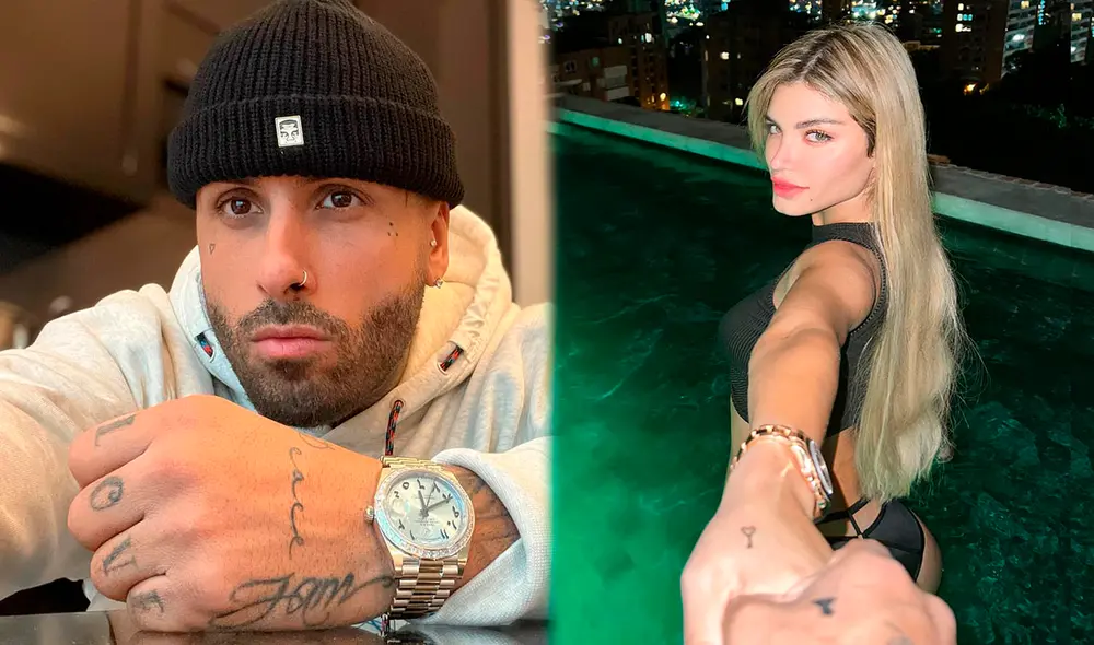 Nicky Jam y Genesis Aleska empezaron su relación amorosa a fines de 2021. Foto: Instagram