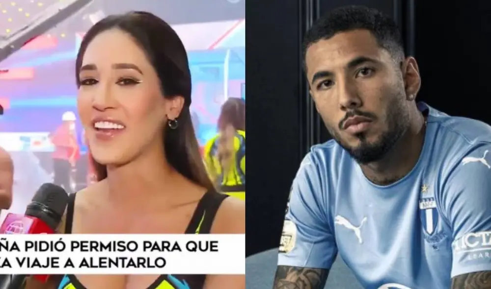 Tepha Loza ilusionada por romance con Sergio Peña. Foto: composición/ captura de América TV/ Instagram Tepha Loza ilusionada por romance con Sergio Peña. Foto: composición/ captura de América TV/ Instagram