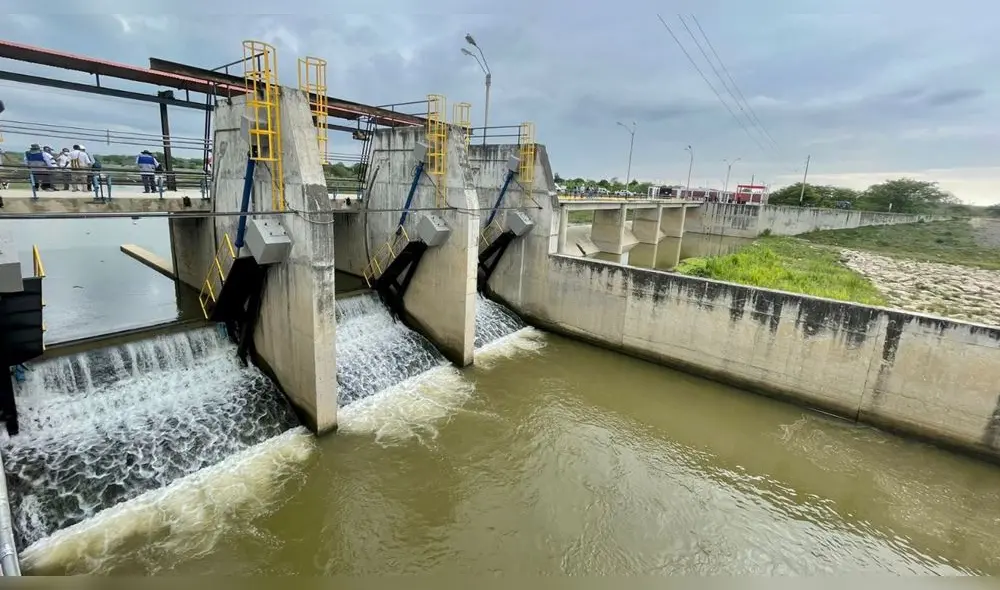 Renovada bocatoma La Palma permitirá regar 1.400 hectáreas de cultivos en Tumbes. Foto: Midagri Renovada bocatoma La Palma permitirá regar 1.400 hectáreas de cultivos en Tumbes. Foto: Midagri