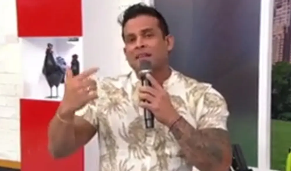 Christian Domínguez habló sobre la relación entre Florcita y Néstor Villanueva. Foto: captura de América TV Christian Domínguez habló sobre la relación entre Florcita y Néstor Villanueva. Foto: captura de América TV