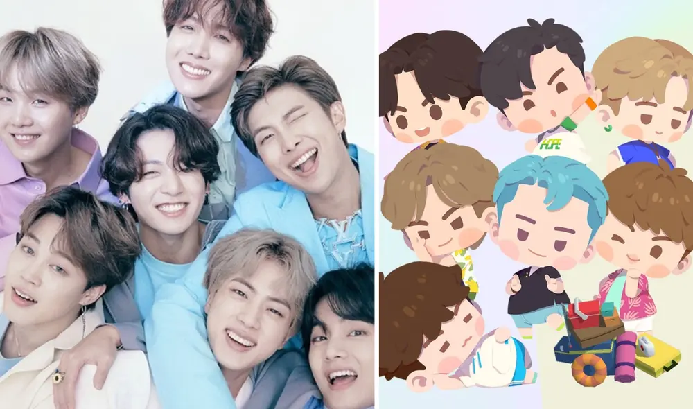 BTS Island In the SEOM presenta una nueva actualización para ARMY con las descripciones de los personajes de Bangtan. Foto: composición de La República/ BIGHIT /Instagram de @intheseom_bts