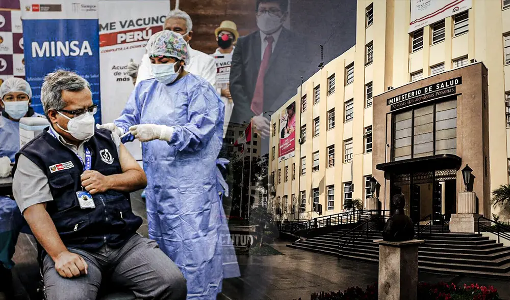 La Defensoría del Pueblo inició una investigación contra el Ministerio de Salud tras haber inoculado presuntamente el doble de dosis en la vacuna de refuerzo. Foto: Minsa/Composición LR/Jazmin Ceras La Defensoría del Pueblo inició una investigación contra el Ministerio de Salud tras haber inoculado presuntamente el doble de dosis en la vacuna de refuerzo. Foto: Minsa/Composición LR/Jazmin Ceras