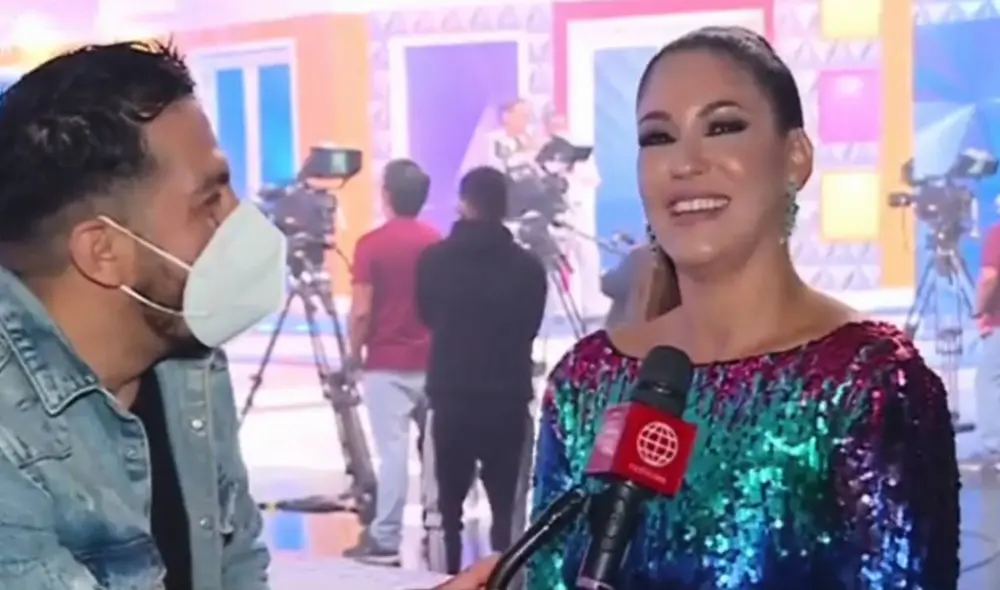 Tilsa Lozano ansiosa por su boda con Jackson Mora. Foto: captura de América TV