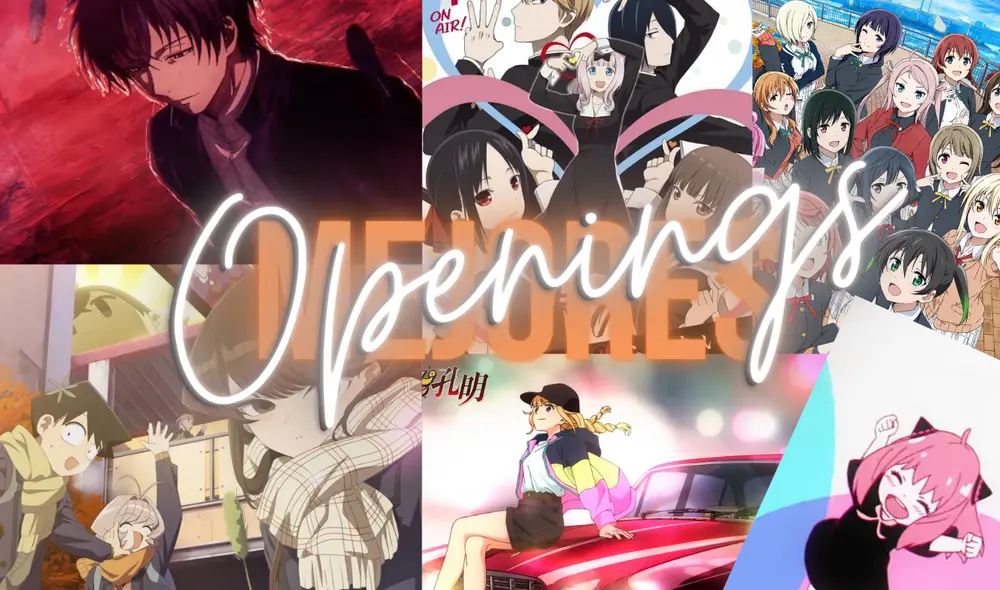 Conoce algunos de los mejores temas musicales de la temporada anime. Foto: composición Conoce algunos de los mejores temas musicales de la temporada anime. Foto: composición