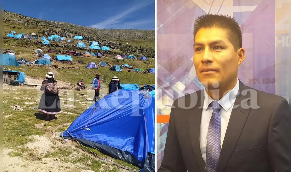 Periodista cubría desalojo en la zona de Takiruta. Foto: composición LR