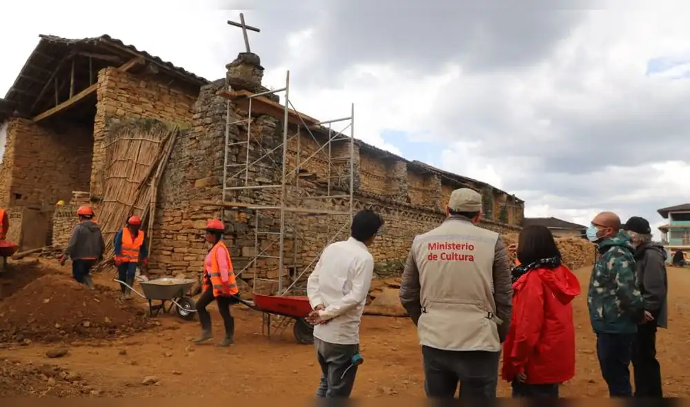 AECI intervendrá en la recuperación de la iglesia de La Jalca Grande en la región Amazonas. Foto: Ministerio de Cultura.