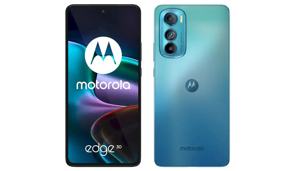 El Motorola Edge 30 tiene una pantalla FHD+ AMOLED de 6,5″. Foto: Motorola
