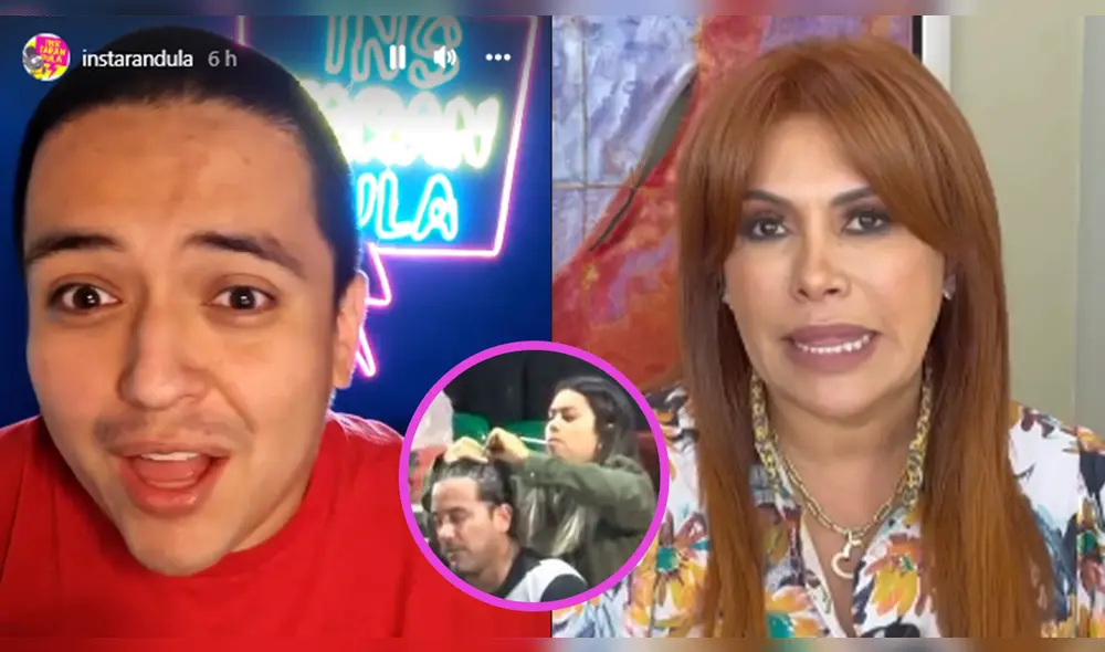 Samuel Suárez se refirió a la reciente primicia que Magaly Medina emitió en su programa de ATV. Foto: composición/captura América TV Samuel Suárez se refirió a la reciente primicia que Magaly Medina emitió en su programa de ATV. Foto: composición/captura América TV