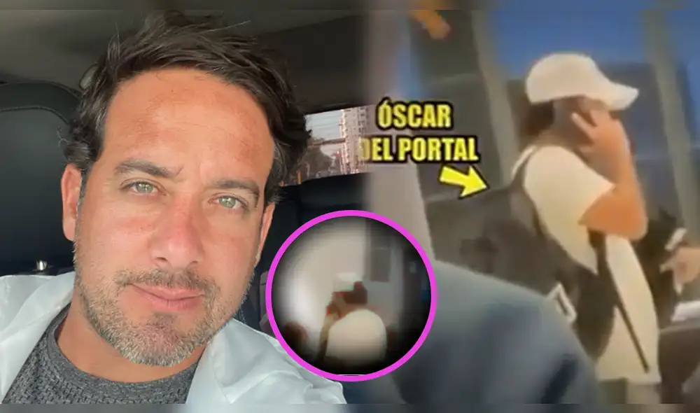 Óscar del Portal retornó de Punta Cana, donde había sido visto junto a su esposa Vanessa Químper hace unos días. Foto: composición/captura Amor y fuego Óscar del Portal retornó de Punta Cana, donde había sido visto junto a su esposa Vanessa Químper hace unos días. Foto: composición/captura Amor y fuego