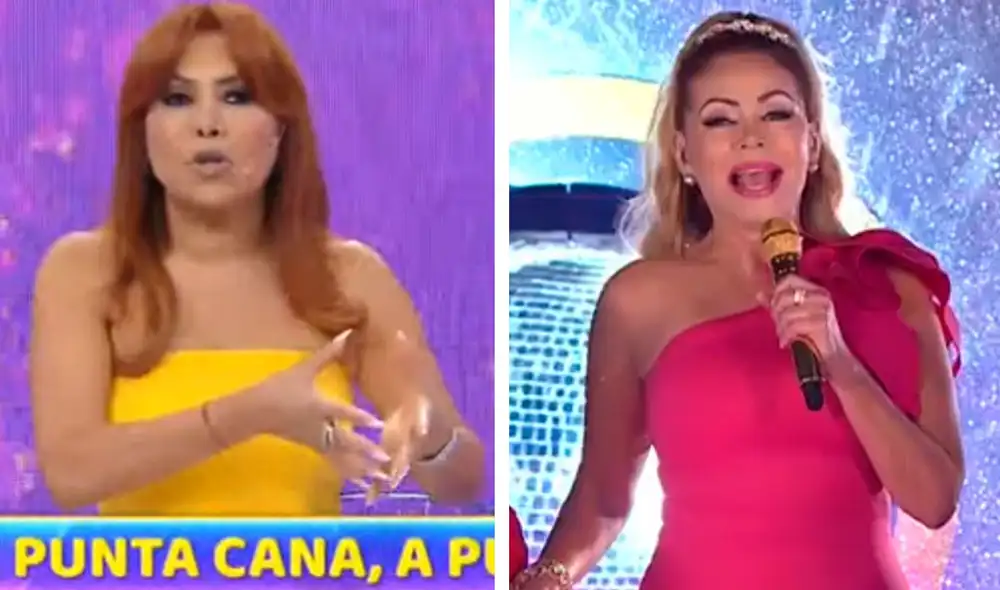 Magaly Medina respondió a Gisela Valcárcel por sus recientes críticas. Foto: captura de ATV/América TV
