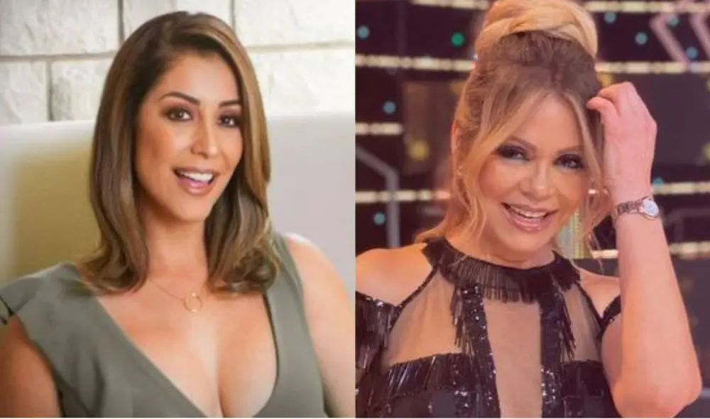 Karla Tarazona le recordó a Gisela la polémica que se creó en su programa tras infidelidad de Christian Domínguez. FOTO: Composición / Instagram